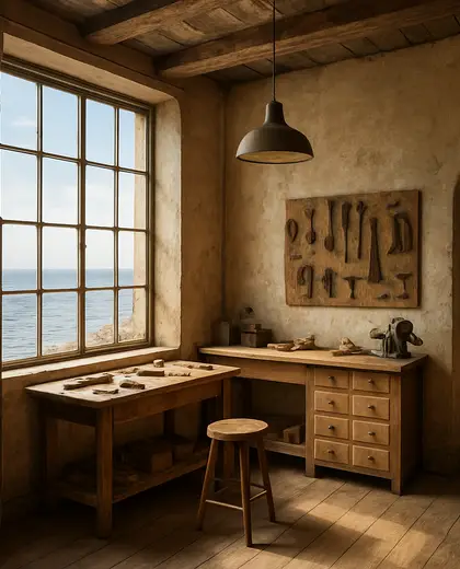 vintage apartment — workshop (coastal)