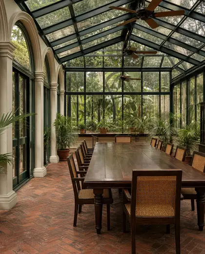 colonial greenhouse — training room (tropical)
