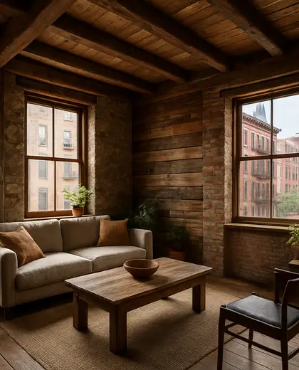 rustic house — room (urban)