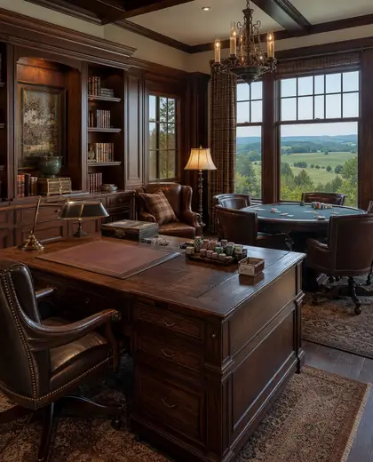 colonial casino — home office (rural)