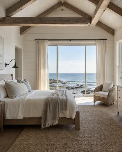 contemporary farmhouse — room (ocean)