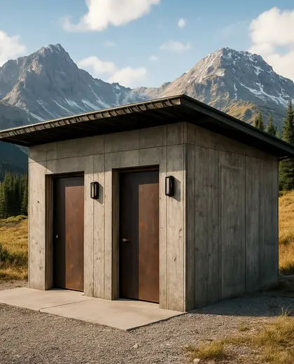 industrial building — rest room (alpine)