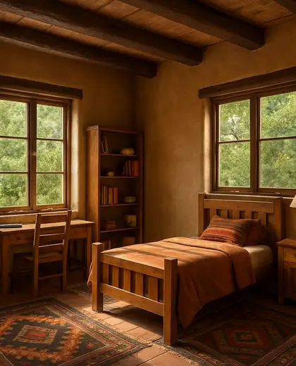 southwestern house — youth room (forest)