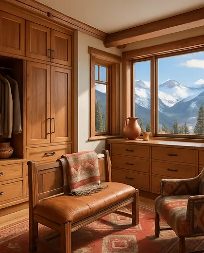 southwestern penthouse — dressing room (alpine)