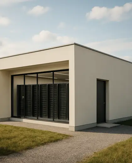 bauhaus public space — server room (rural)