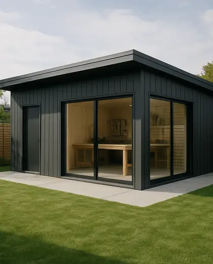 modern yard — workshop (space)