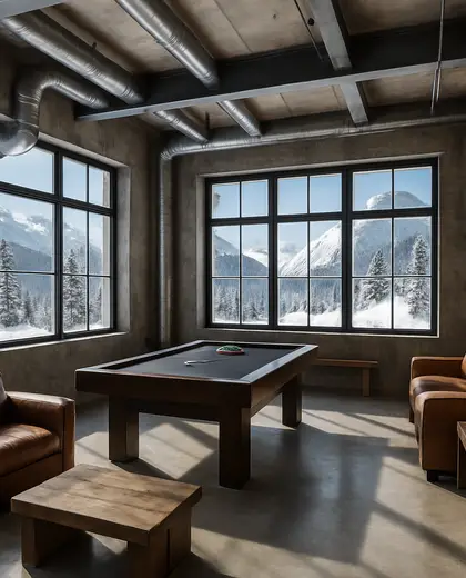 industrial building — game room (alpine)