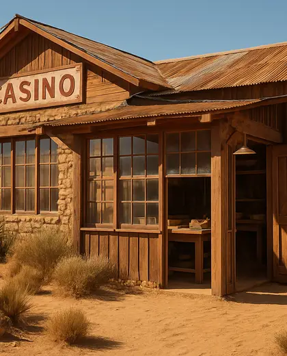 rustic casino — workshop (desert)