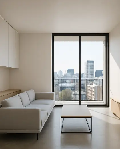 minimalist apartment — room (urban)