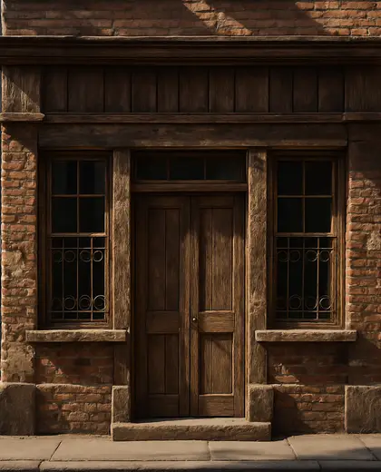 rustic facade — pantry (urban)