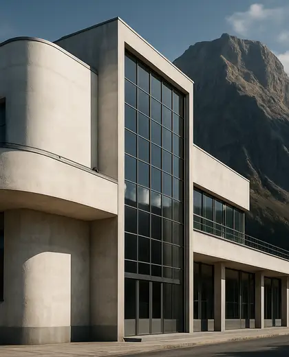 bauhaus theater — edging (mountain)