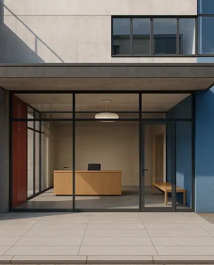 bauhaus building — reception (urban)