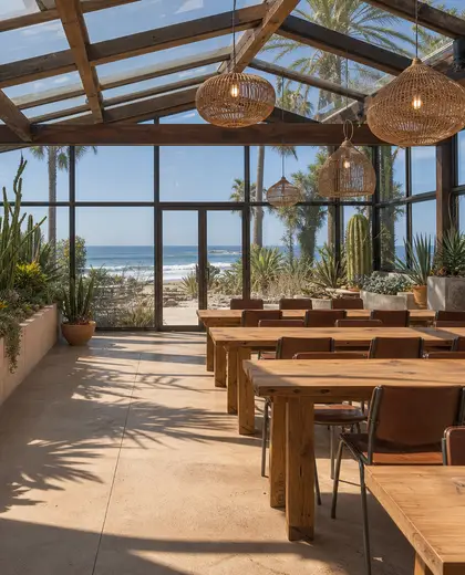 southwestern greenhouse — training room (beach)