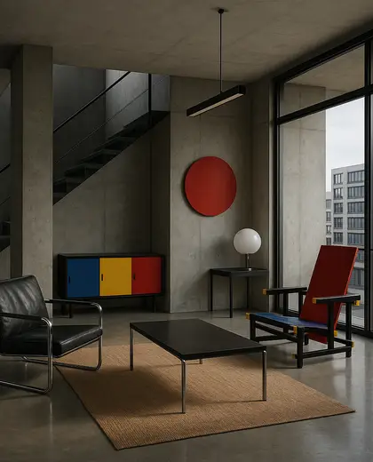 bauhaus house — room (urban)