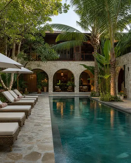 eclectic hotel — pool (tropical)