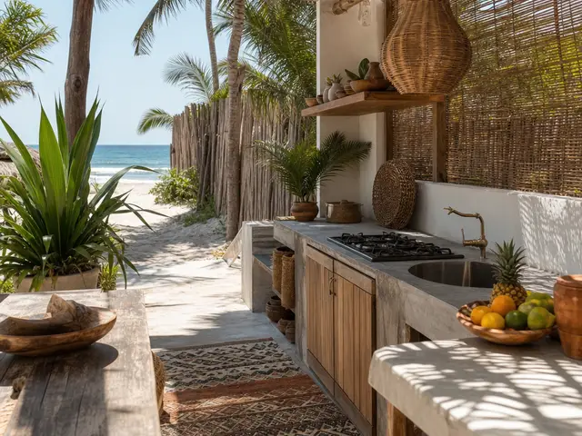Where the yard meets the shore