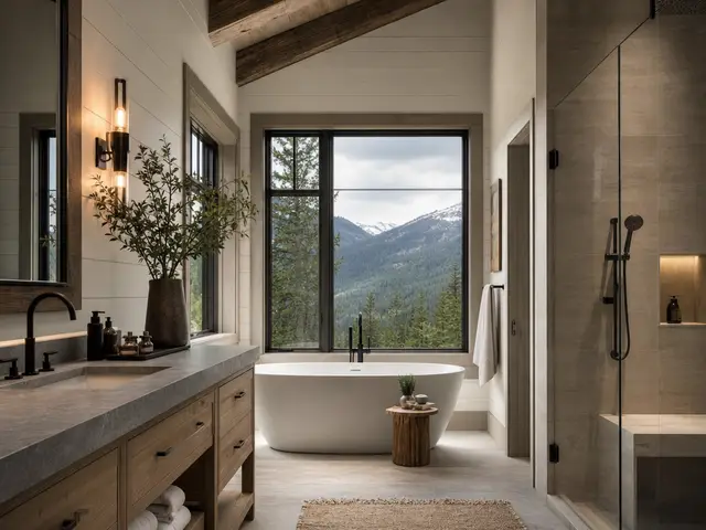 Contemporary calm in the mountains