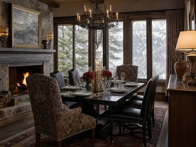 Eclectic layers in an alpine setting