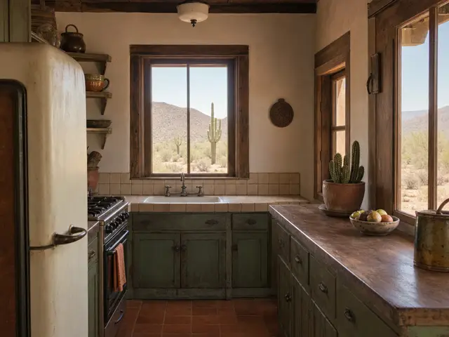 Vintage warmth in desert light
