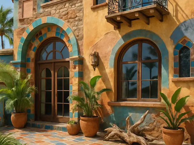 Eclectic facades with layered character
