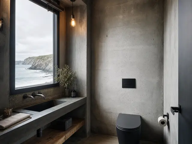 Industrial rooms with a coastal edge