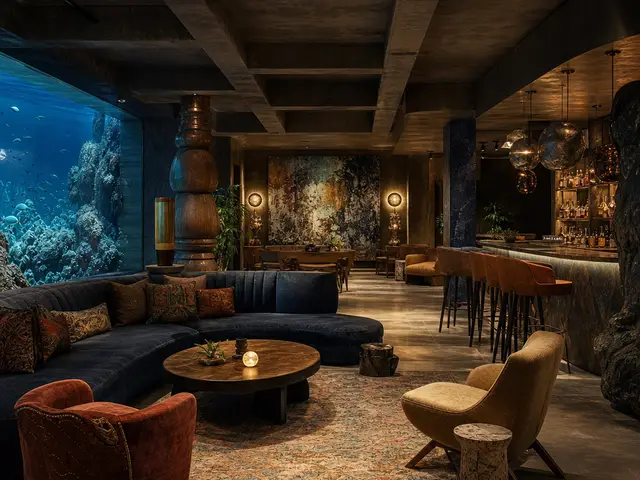 Hotelstemning med eklektisk kant
