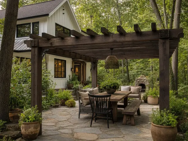 Eclectic interiors rooted in the forest