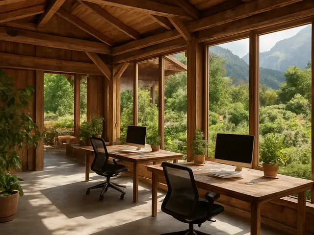Rustic warmth in an alpine setting