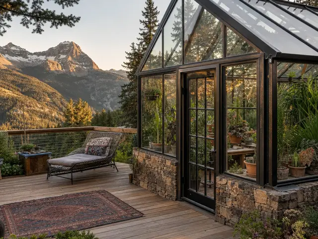 Eclectic layers in an alpine setting