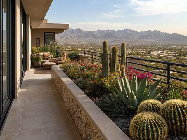 Eclectic desert interiors with layered warmth
