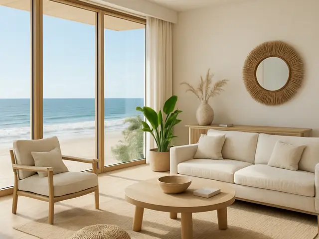 A home shaped by the beach