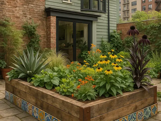 Raised garden bed