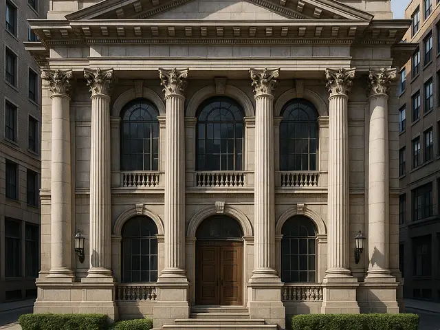 Urban facades with a refined street presence