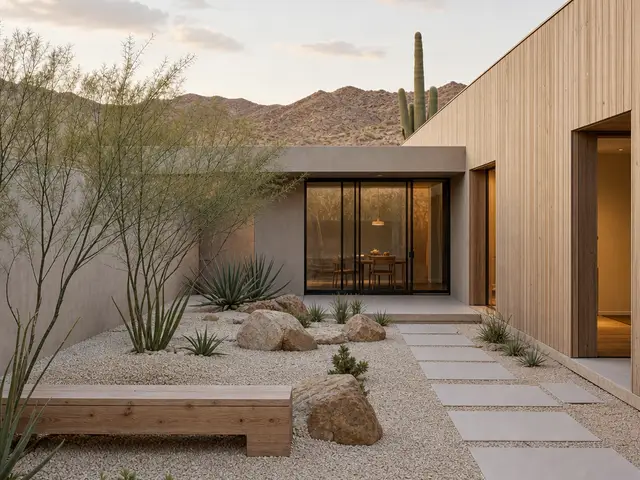 Desert Yard Quiet