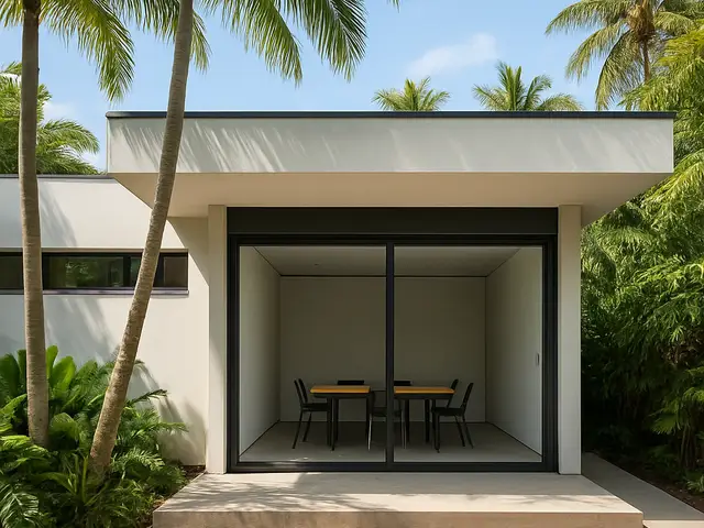 Bauhaus simplicity in the house