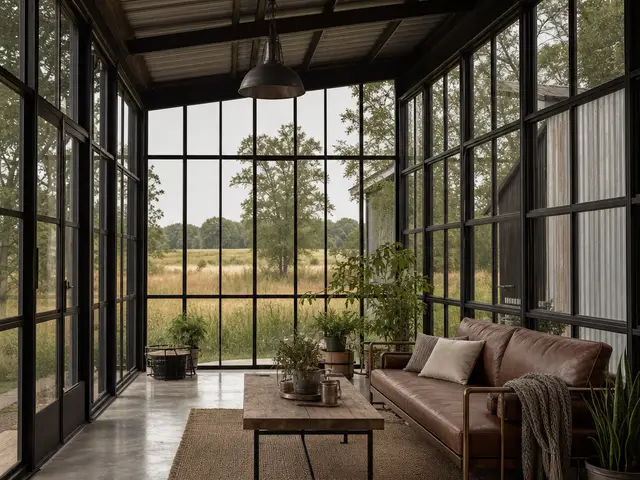 Edificio rural: solidez contemporánea en diálogo con el paisaje