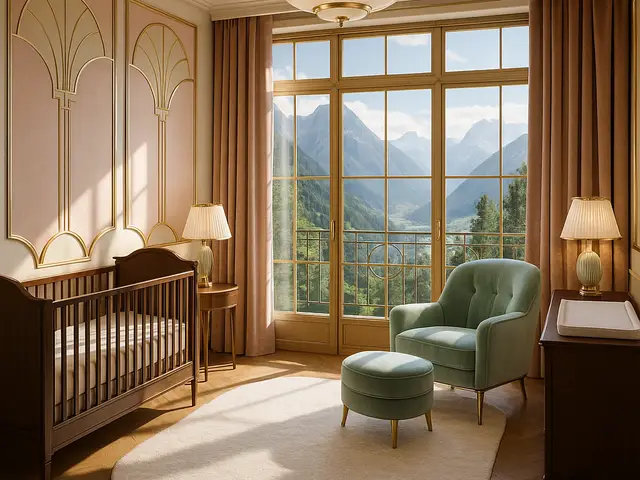 Art deco with a mountain spirit