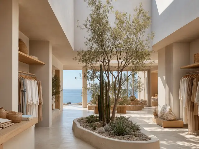 Quiet lines by the shore