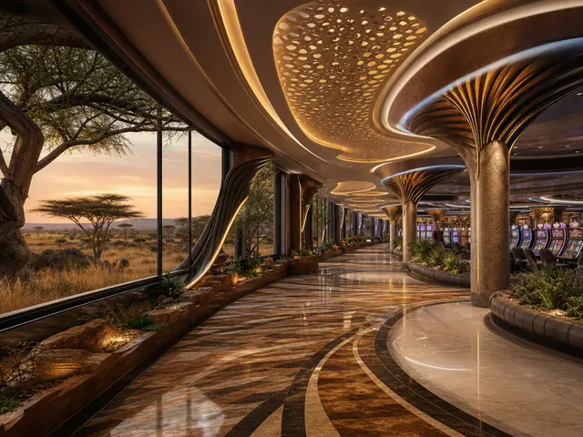 Futuristic safari living on the edge of tomorrow