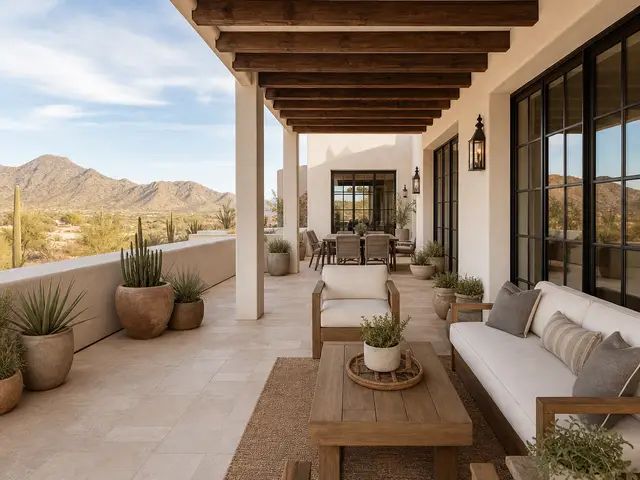 Desert Calm in a Condo Interior