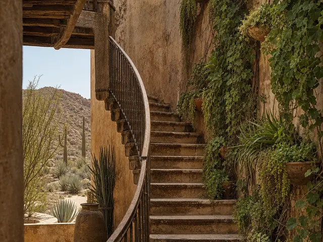Vintage warmth in the desert light
