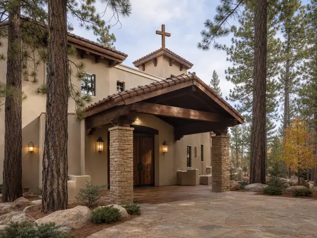 Southwestern warmth in a forest setting