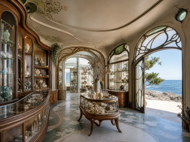 Art Nouveau by the ocean