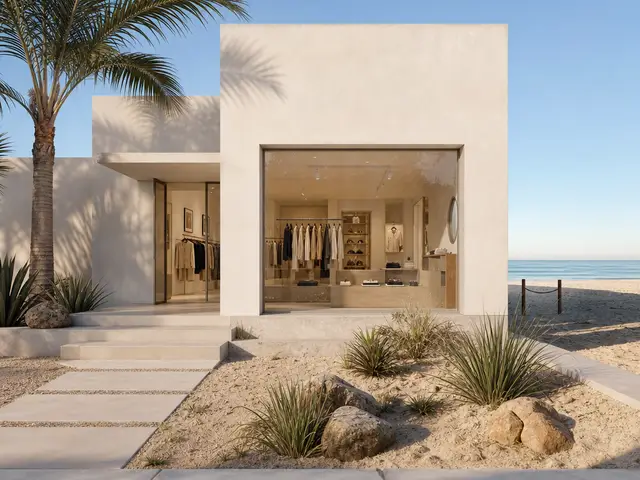 Bauhaus à beira da praia