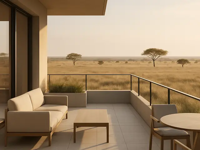 Minimalismo em tons de savana