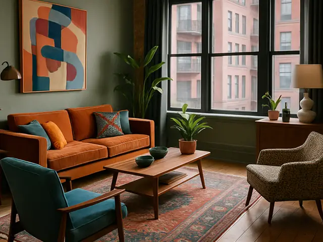 Casa eclética com camadas de estilo e personalidade