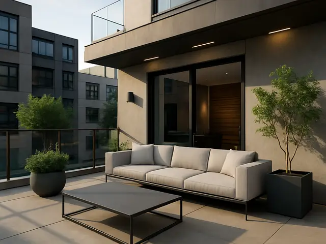 Patio composition