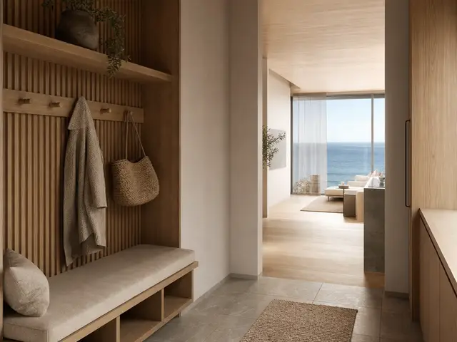Penthouse living with an ocean horizon