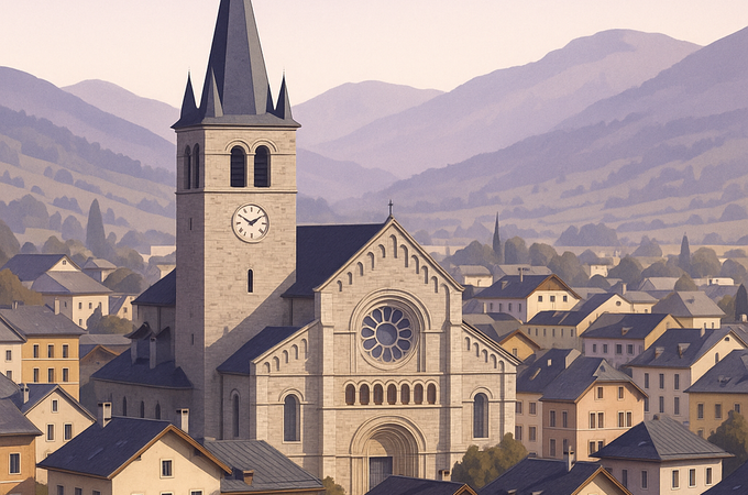 Explorer Aime: Un Joyau Architectural des Alpes Françaises