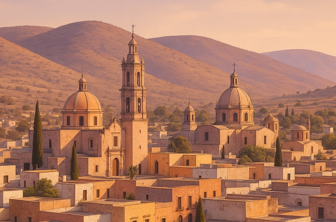 Explorando las Maravillas Arquitectónicas de Asientos, México